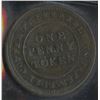 Image 2 : One Penny Token, Br 962