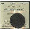 Image 1 : Wellington Lower Canada ½ Penny Token, Br 971. Rare