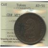 Image 1 : Wellington Lower Canada ½ Penny Token, Br 974