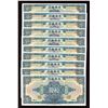 Image 2 : 1928 Central Bank of China 10 Dollars - Lot of 20 Consecutive