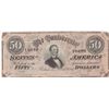 Image 1 : United States - 1864 $50 Confederate States of America Note