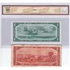 Image 2 : Bank of Canada $1 & $2, 1954. Devil's Face
