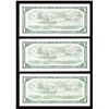 Image 2 : Bank of Canada $1, 1954 - Lot of 3 Consecutive Replacement Notes