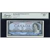 Image 1 : Bank of Canada $5, 1954 - *A/C Replacement