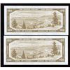 Image 2 : Bank of Canada $100, 1954 - Lot of 2 Consecutive Serial #'s