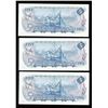 Image 2 : Bank of Canada $5, 1972 - Lot of 3 Consecutive Replacement Notes