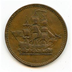 WELLINGTON TOKEN. COURTEAU 46. Breton 1003. Withers 1720.