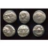 Image 1 : MYSIA, Parion. 5th century BC. AR Drachm. Lot of 6