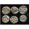 Image 2 : MYSIA, Parion. 5th century BC. AR Drachm. Lot of 6