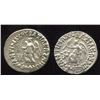 Image 2 : BAKTRIA, Greco-Baktrian Kingdom. Antimachos II. ca. 160-155 BC. AR Drachm. Lot of 2