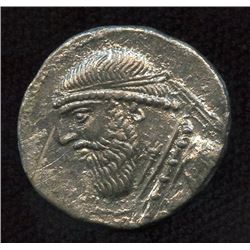 KINGS of PARTHIA. Mithradates II. 121-91 BC. AR Drachm