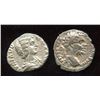 Image 1 : Roman Imperial - Septimius Severus (193-211 AD) & wife Julia Domna. AR Denarius. Lot of 2
