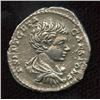 Image 1 : Roman Imperial - Geta, as Caesar. 198-209 AD. AR Denarius