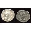 Image 1 : Roman Imperial - Severan Emperors (193-235 AD). AR Denarius. Lot of 2