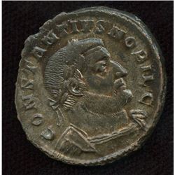 Roman Imperial - Constantius I, as Caesar. 293-305 AD. AE Follis