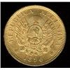 Image 1 : Argentina 5 Pesos Gold , 1896