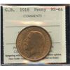Image 2 : Great Britain Penny, 1918