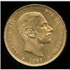 Image 2 : Spain 25 Pesetas Gold Coin, 1881
