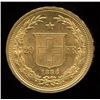 Image 2 : Switzerland 20 Francs Gold Coin, 1886