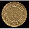 Image 1 : Tunisia 20 Francs Gold Coin, 1892A