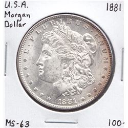 USA Morgan Dollar, 1881