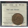 Image 2 : 1936 Newfoundland One Cent