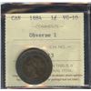 Image 2 : 1884 One Cent