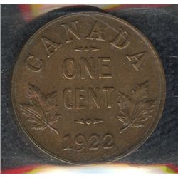 1922 One Cent