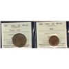 Image 1 : One Cent ICCS Group - Lot of 2