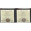 Image 1 : 1886 Five Cents - Lot of 2
