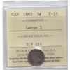 Image 2 : 1885 Five Cents