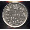 Image 1 : 1887 Five Cents