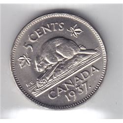 1937 Five Cents