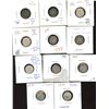Image 2 : Five Cents Silver - Lot of 79
