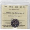 Image 2 : 1892 Ten Cents