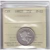 Image 2 : 1882H Twenty-Five Cents