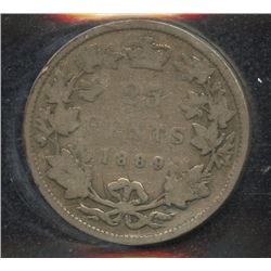 1889 Twenty-Five Cents