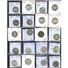 Image 3 : Twenty-Five Cents Dealer Lot of 72 Coins