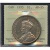 Image 2 : 1935 Silver Dollar