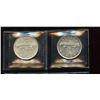 Image 2 : 1950 Silver Dollar - Lot of 2 ICCS Graded Coins