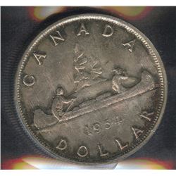 1954 Silver Dollar