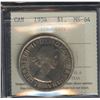 Image 2 : 1954 Silver Dollar