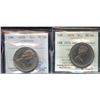 Image 1 : 1970 & 1974 ICCS Graded Nickel Dollars