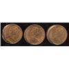 Image 2 : Error Coins - 1980 Broadstruck One Cents - Lot of 3