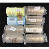 Image 1 : Original Half Dollar Mint Rolls - Lot of 8