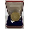Image 1 : Canada 1964 Silver Dollar, Gold Plated