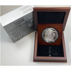 1927 Diamond Jubilee Confederation Medal Re-strike - 10 oz. Pure Silver