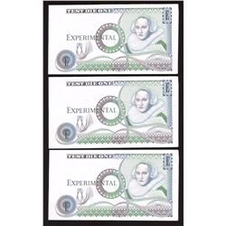 Bank of England - Experimental Test Die Banknotes - Geoffrey Bell Auctions