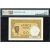 Image 2 : Madagascar 20 Francs, 1937-47 (ND)