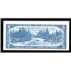 Image 2 : Bank of Canada $5, 1954 - Devil's Face
